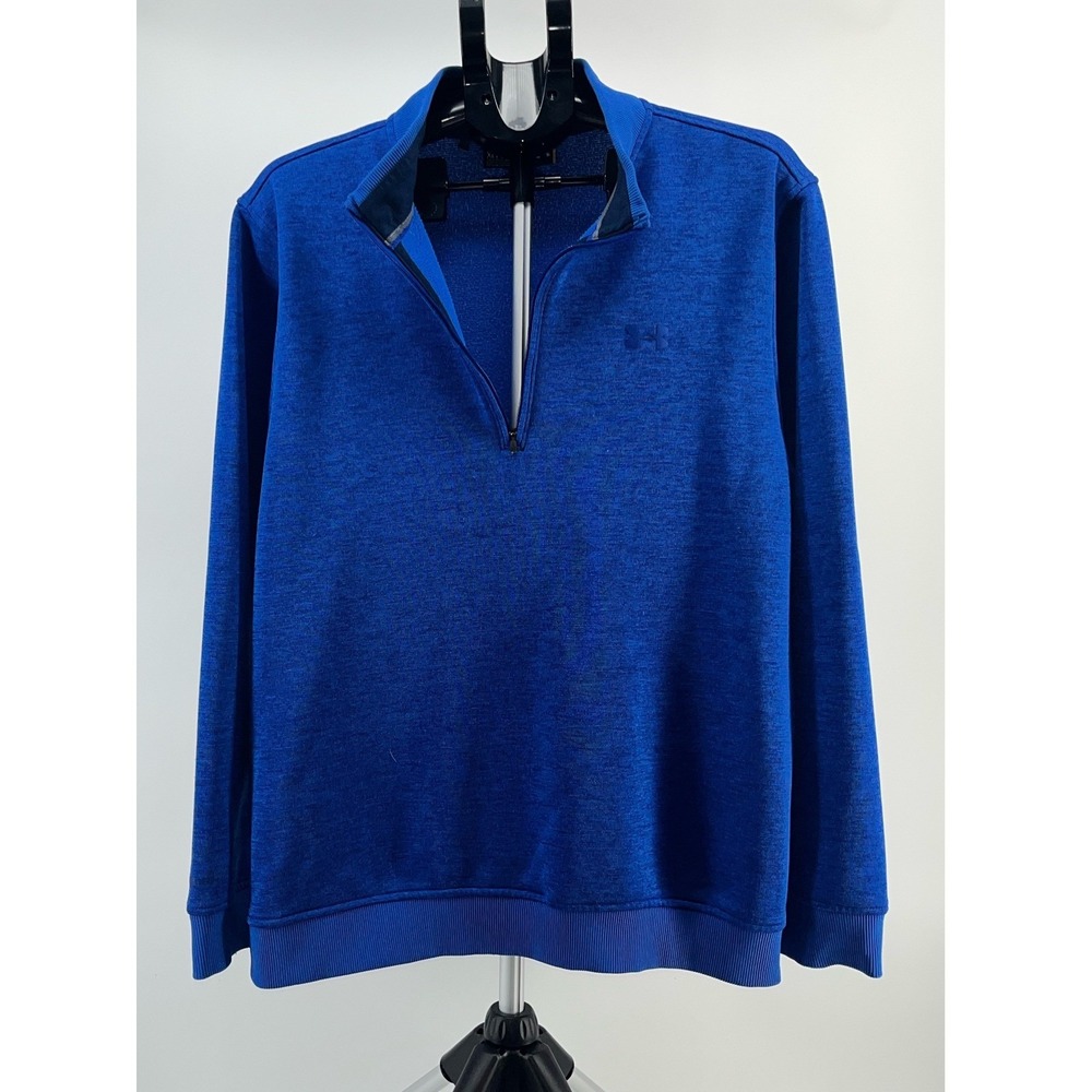 Under Armour Men's XL Blue Pullover Long Sleeve Loose Fit